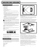 Предварительный просмотр 2 страницы Klipsch CS Architectural Owner'S Manual