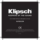 Preview for 48 page of Klipsch Heritage Groove Manual