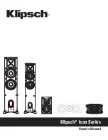 Klipsch Icon KB-15 Owner'S Manual предпросмотр