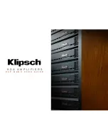 Предварительный просмотр 1 страницы Klipsch KDA-1000 User Manual