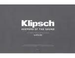 Preview for 4 page of Klipsch KH0-7 Manual