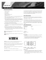 Предварительный просмотр 2 страницы Klipsch KHC-6 Owner'S Manual