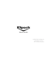 Предварительный просмотр 12 страницы Klipsch KPH-525 Owner'S Manual