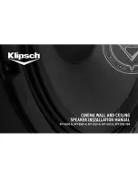 Предварительный просмотр 1 страницы Klipsch KPT-1200-M Installation Manual