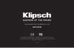 Preview for 10 page of Klipsch KVA-40 Manual