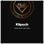 Klipsch ON-EAR Owner'S Manual preview