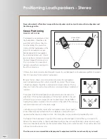 Предварительный просмотр 6 страницы Klipsch Palladium P-17B Owner'S Manual