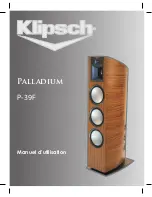 Preview for 21 page of Klipsch Palladium P-39F Owner'S Manual