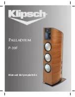 Preview for 41 page of Klipsch Palladium P-39F Owner'S Manual