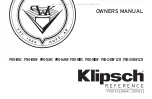 Предварительный просмотр 4 страницы Klipsch PRO-14RC Owner'S Manual