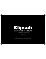 Preview for 16 page of Klipsch PRO-500T-LS Owner'S Manual