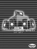 Klipsch ProMedia Ultra 5.1 User Manual preview