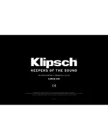 Preview for 20 page of Klipsch R-14PM Instructions Manual