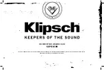 Предварительный просмотр 8 страницы Klipsch R-80SWi User Manual