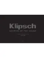 Preview for 10 page of Klipsch Reference Premiere RP-240S User Manual