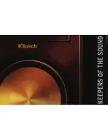 Preview for 11 page of Klipsch Reference Premiere RP-240S User Manual