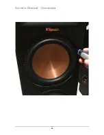 Предварительный просмотр 18 страницы Klipsch Reference Premiere RP-250F Service Manual