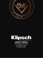 Klipsch Reference T5 Sport Owner'S Manual предпросмотр