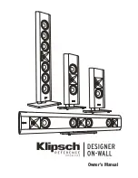 Klipsch RP-240D Owner'S Manual предпросмотр