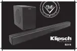 Klipsch RSB-14 Manual preview