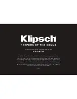 Preview for 18 page of Klipsch RW-1 User Manual