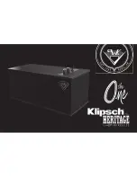 Klipsch Sixes Manual предпросмотр