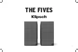 Предварительный просмотр 1 страницы Klipsch THE FIVES Manual