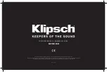 Предварительный просмотр 40 страницы Klipsch THE FIVES Manual