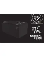 Klipsch The Three Manual preview