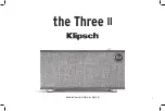 Предварительный просмотр 2 страницы Klipsch Three II Manual