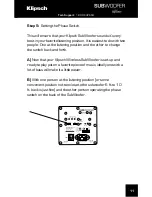 Preview for 11 page of Klipsch W60200 Owner'S Manual