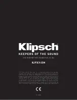 Preview for 8 page of Klipsch WA-3 Owner'S Manual