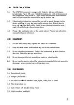 Preview for 3 page of Klipspringer VTA782 Manual