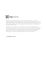 Предварительный просмотр 9 страницы KlipXtreme BluWave II Manual