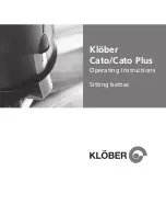 KLOBER CATO Operating Instructions Manual preview