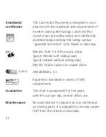 Предварительный просмотр 22 страницы KLOBER CATO Operating Instructions Manual