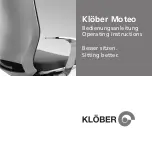 KLOBER Moteo Operating Instructions Manual preview