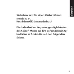 Preview for 2 page of KLOBER Moteo Operating Instructions Manual