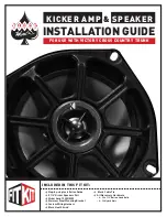 Preview for 1 page of KLOCK WERKS VICTORY CROSS COUNTRY KICKER Installation Manual