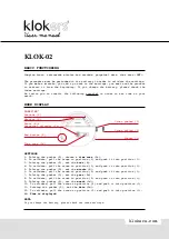 Klokers KLOK-02 User Manual preview