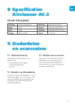 Preview for 13 page of KLOP INNOVATIONS Aircleaner AC2 User Manual