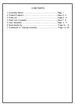 Preview for 2 page of klover GE2604 Assembly Instructions Manual