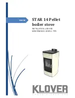 Preview for 1 page of klover STAR 14 Installation, Use And Maintenance Manual