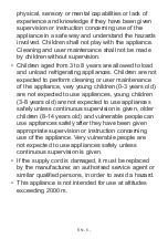 Preview for 5 page of KLUGE KCN2256J User Manual