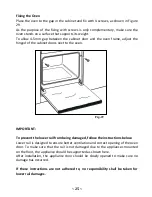 Предварительный просмотр 26 страницы Klugmann KGO600GGFX Instruction Manual