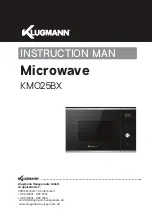 Предварительный просмотр 1 страницы Klugmann KMO25BX Instruction Manual