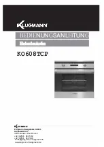 Klugmann KO608TCP Instruction Manual предпросмотр