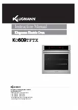 Предварительный просмотр 36 страницы Klugmann KO609TFTX Manual