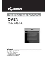 Предварительный просмотр 1 страницы Klugmann KO612.8ICBL Instruction Manual