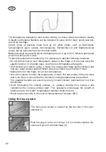 Предварительный просмотр 22 страницы Klugmann KO613TCX-PRO Instruction Manual